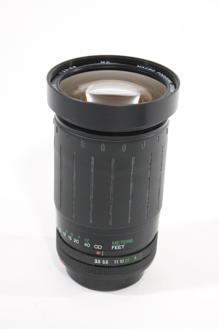 Vivitar 28-210mm F3.5-5.6 Macro 1.4x for Canon FD Lenses Small Format - Canon FD Mount lenses Vivitar 09833470