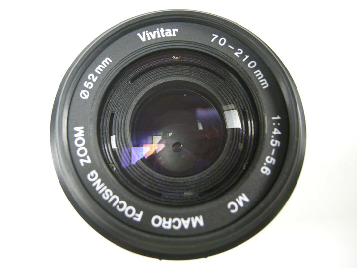 Vivitar Macro Focusing Zoom MC 70-210mm f4.5-5.6 Minolta MD Lenses Small Format - Minolta MD and MC Mount Lenses Vivitar 9754657