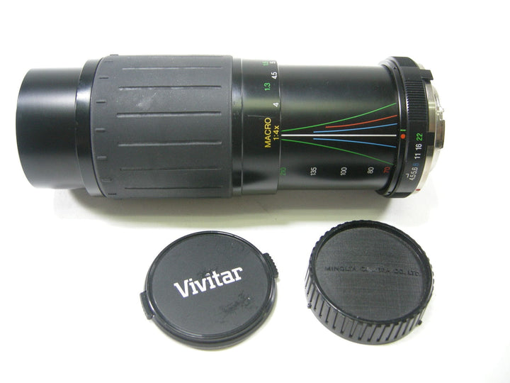 Vivitar Macro Focusing Zoom MC 70-210mm f4.5-5.6 Minolta MD Lenses Small Format - Minolta MD and MC Mount Lenses Vivitar 9754657