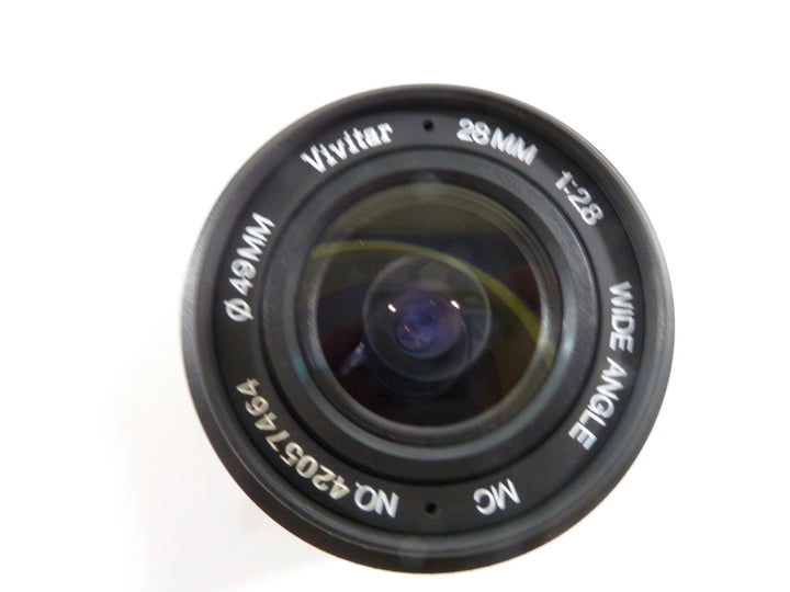 Vivitar MC Wide Angle 28mm f2.8 Minolta MD Mount Lenses Small Format - Minolta MD and MC Mount Lenses Vivitar 4205764