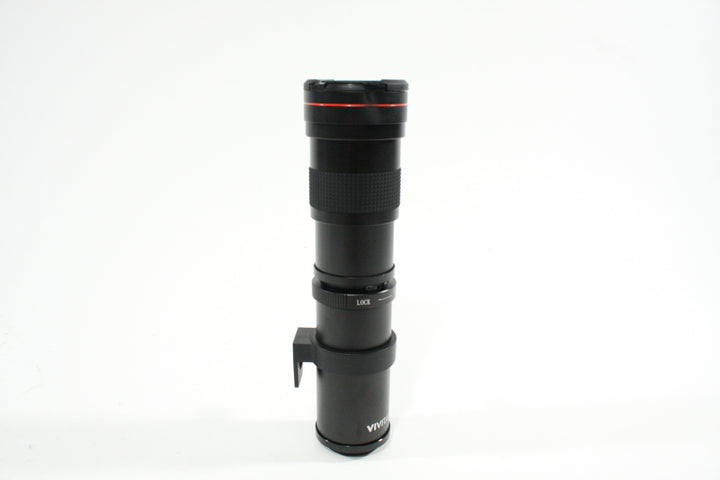 Vivitar T-Mount 420-800mm f/8-16 (Adapter Not Included) Lenses Small Format - T- Mount Lenses Vivitar 0716241101