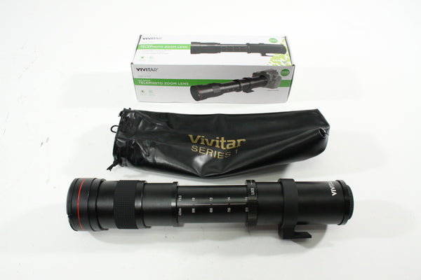 Vivitar T-Mount 420-800mm f/8-16 (Adapter Not Included) Lenses Small Format - T- Mount Lenses Vivitar 0716241101