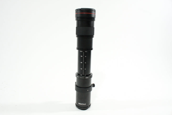 Vivitar T-Mount 420-800mm f/8-16 (Adapter Not Included) Lenses Small Format - T- Mount Lenses Vivitar 0716241101