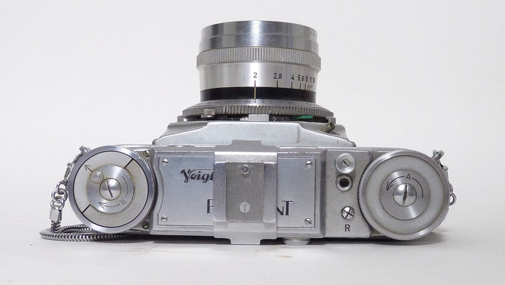 Voigtlander Prominent with Ultron 50mm f2 Lens for Parts or Repair 35mm Film Cameras - 35mm Rangefinder or Viewfinder Camera Voigtlander B24708
