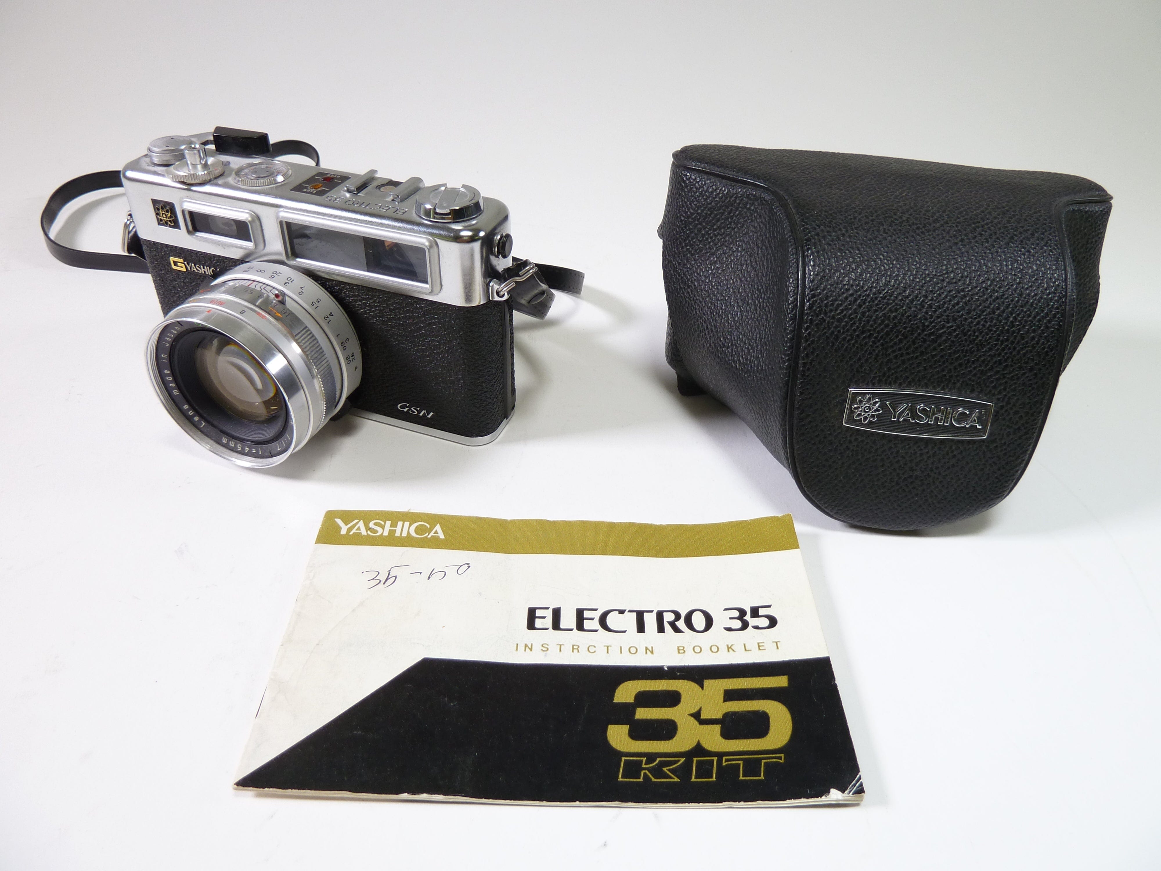 Yashica ELECTRO 35 télémétrique 45 mm F1.7 avec étui ( - Catawiki Yashica ELECTRO 35 télémétrique 45 mm F1.7 avec étui ( - Catawiki