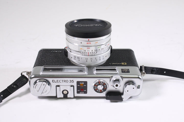 Yashica Electro 35 GSN Chrome Body - for Parts Only 35mm Film Cameras - 35mm Rangefinder or Viewfinder Camera Yashica H1770559