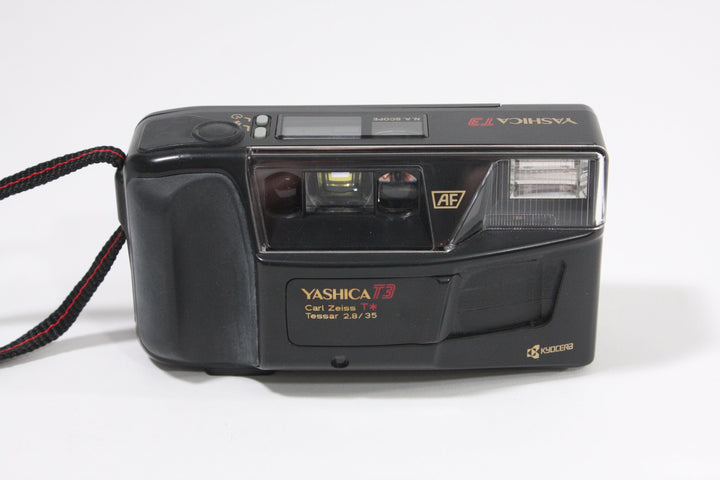 Yashica T3 Film Camera w/Carl Zeiss Tessar F2.8 35mm Film Cameras - 35mm Point and Shoot Cameras Yashica 828388