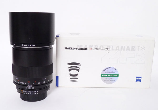 Zeiss Makro-Planar T* 100mm F2 ZF.2 Nikon Mount Lens Lenses Small Format - Nikon AF Mount Lenses - Nikon AF Full Frame Lenses Zeiss 15900168