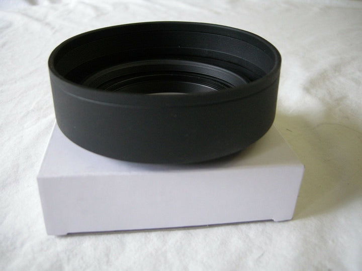 67mm 3 Stage Collapsible Rubber Lens Hood for Mamiya Canon Nikon Sony Pentax Lens Accessories - Lens Hoods Generic HOOD67MM