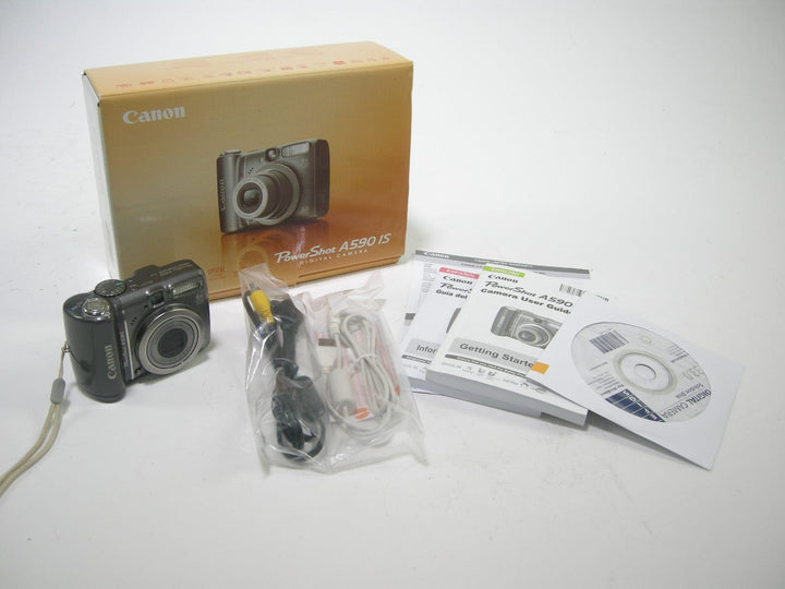 Canon Power Shot A590 IS 8.0mp Digital Camera Digital Cameras - Digital Point and Shoot Cameras Canon 7022306139