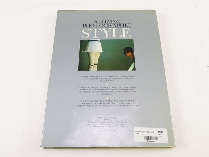 Achieving Photographic Style by Michael Freeman, in Good Condition. Books and DVD's Camera Exchange Online Freeman