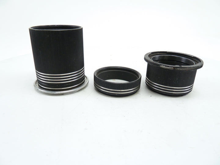 Alpa Extension Tube Set Four Piece Macro and Close Up Equipment ALPA 5252294