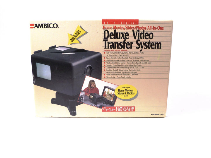 Ambico Deluxe Video Transfer Unit V-0650 Movie Cameras and Accessories Ambico 0065047