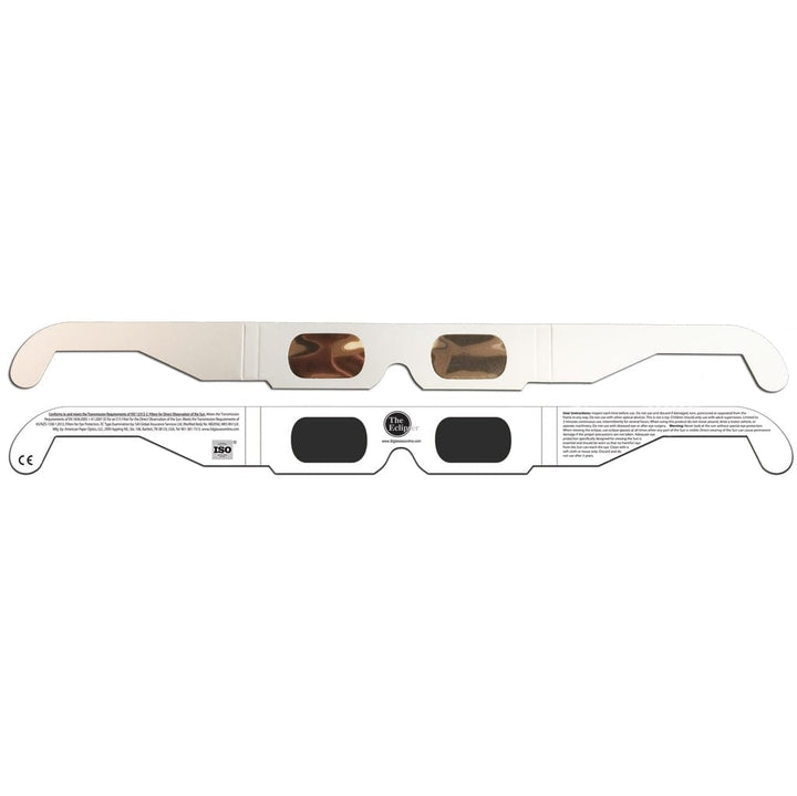 American Paper Optic Solar Eclipse Glasses - White Telescopes and Accessories American Paper Optic PRO64351