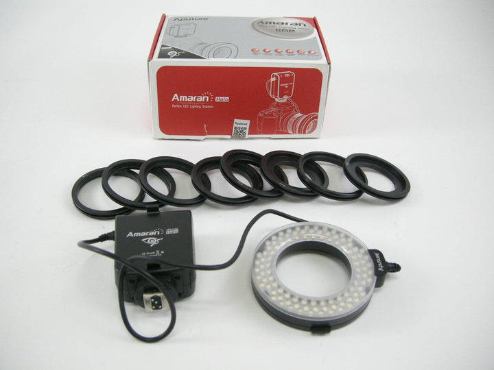 Aputure Macro Ring Light Kit Model #HN-100 Flash Units and Accessories - Ringlights Aputure 080518E