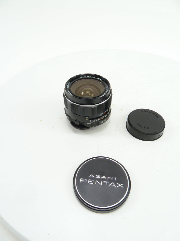 Asahi Takumar SMC 28MM F3.5 Wide Angle Lens M-42 Screw Mount with case Lenses - Small Format - M42 Screw Mount Lenses Asahi 11082259