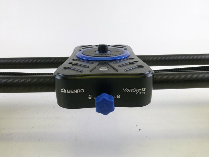 Benro Move Over 12 23.6" 600mm Dual Carbon Rail Slider w/ Flywheel - Dealer Demo Video Equipment - Camera Sliders Benro BENROC12D6