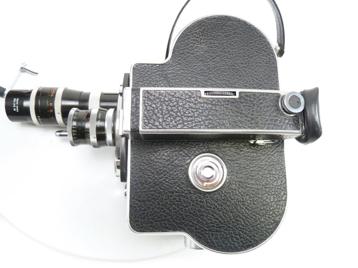 Bolex 16MM H16 Reflex Movie Camera Kit with 100MM F3.3 YVAR and 26MM F1.9 Pizar lens Movie Cameras and Accessories Bolex 332319