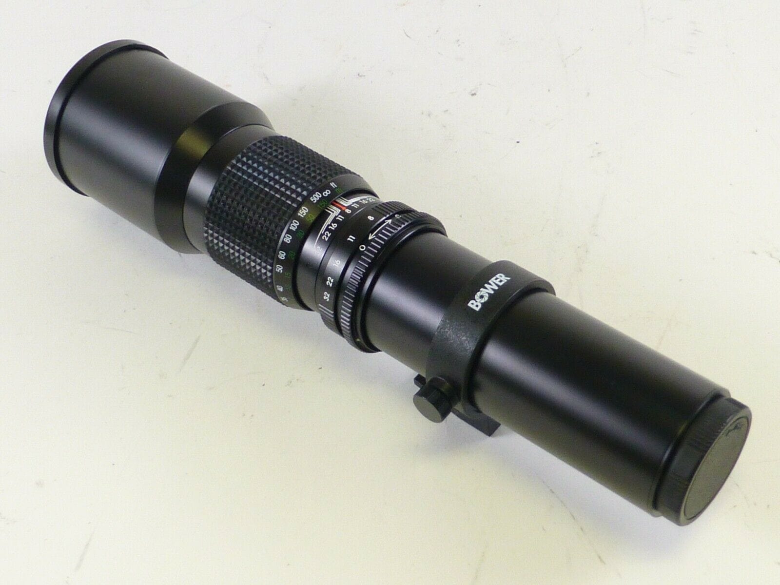 Bower 500mm F/8 Preset Telephoto Lens for SLR and DSLR Cameras, in