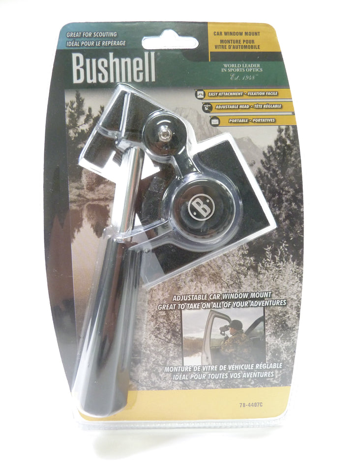 Bushnell Car Window Camera Mount Tripods, Monopods, Heads and Accessories Bushnell 029757784414U