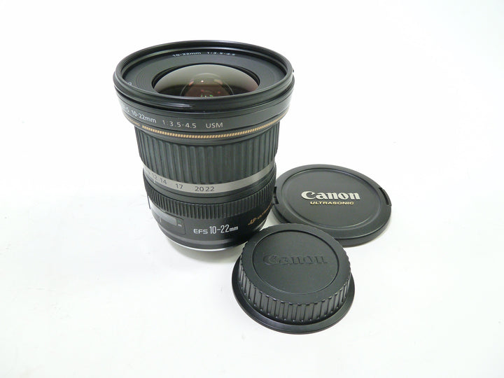 Canon 10-22mm f/3.5-4.5 USM Zoom Lens EF-S Lenses - Small Format - Canon EOS Mount Lenses - Canon EF-S Crop Sensor Lenses Canon 06102717
