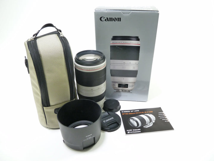 Canon 100-400mm f/4.5-5.6L IS II USM EF Lens (includes hood and case) Lenses - Small Format - Canon EOS Mount Lenses - Canon EF Full Frame Lenses Canon 2300002987