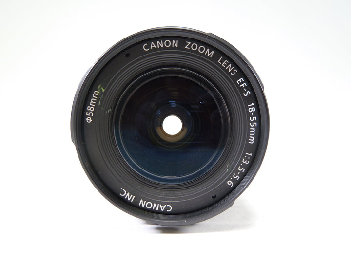 Canon 18-55mm f/3.5-5.6 EF-S    EF Mount Lenses - Small Format - Canon EOS Mount Lenses - Canon EF-S Crop Sensor Lenses Canon 9430523444
