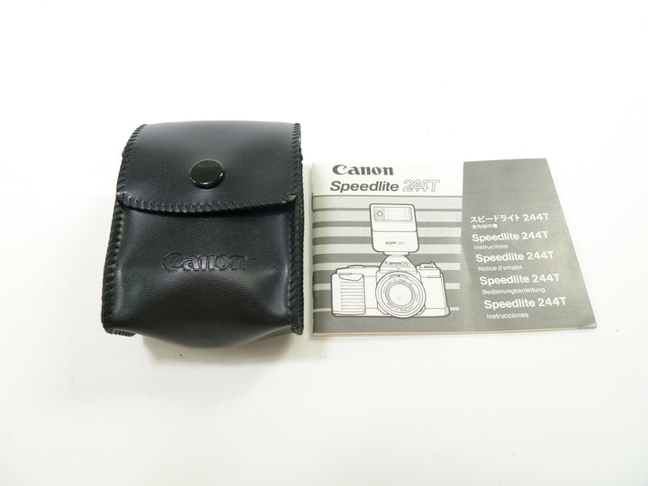 Canon 244T Speedlite Camera Flash Flash Units and Accessories - Shoe Mount Flash Units Canon Y0405