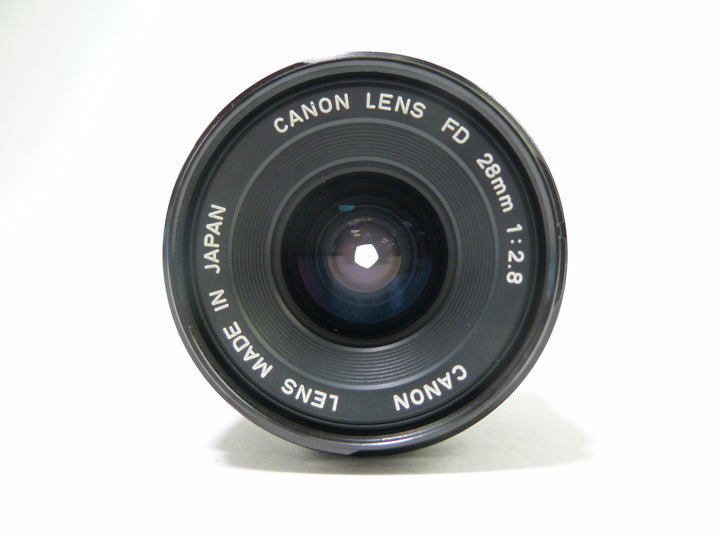 Canon 28mm f/2.8 FD Lens Lenses - Small Format - Canon FD Mount lenses Canon 248423