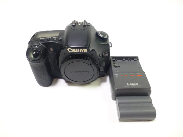 Canon 30D Camera Body - Shutter count is unavailable for this model Digital Cameras - Digital SLR Cameras Canon 1420908240