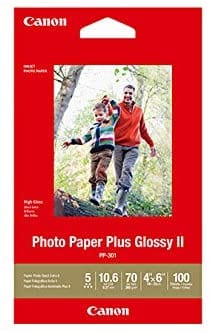 Canon 4x6 Glossy II 100-Pack Ink Jet Paper Canon C1432C006