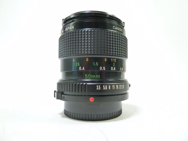 Canon 50mm f/3.5 FD Macro Lens Lenses - Small Format - Canon FD Mount lenses Canon 152900