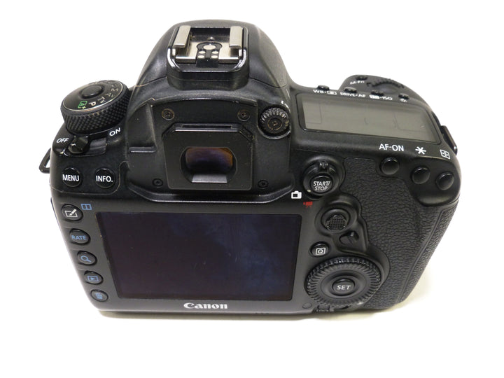 Canon 5D Mark IV Body Shutter Count - 124,700 Digital Cameras - Digital SLR Cameras Canon 052053000093