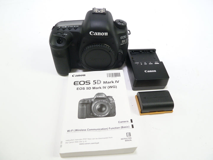 Canon 5D Mark IV Digital SLR Camera Body - Shutter Count 22311 Digital Cameras - Digital SLR Cameras Canon 068053004028