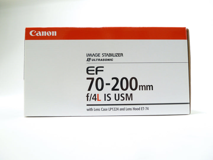 Canon 70-200mm f/4L IS USM EF Lens w Hood Lenses - Small Format - Canon EOS Mount Lenses - Canon EF Full Frame Lenses Canon 415247