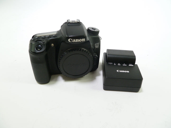 Canon 70D DSLR Camera Body Digital Cameras - Digital SLR Cameras Canon 212037224025