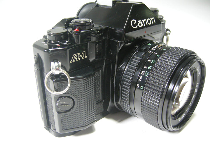 Canon A-1 35mm SLR camera w/50mm f1.4 35mm Film Cameras - 35mm SLR Cameras - 35mm SLR Student Cameras Canon 160933