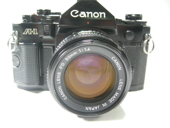 Canon A-1 35mm SLR camera w/50mm f1.4 35mm Film Cameras - 35mm SLR Cameras - 35mm SLR Student Cameras Canon 160933