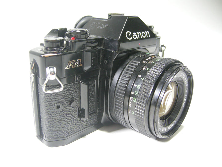 Canon A-1 35mm SLR camera w/50mm f1.8 35mm Film Cameras - 35mm SLR Cameras - 35mm SLR Student Cameras Canon 2044355