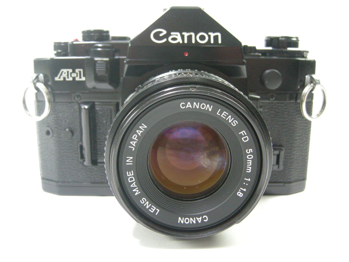 Canon A-1 35mm SLR w/50mm f1.8 35mm Film Cameras - 35mm SLR Cameras - 35mm SLR Student Cameras Canon 1777990