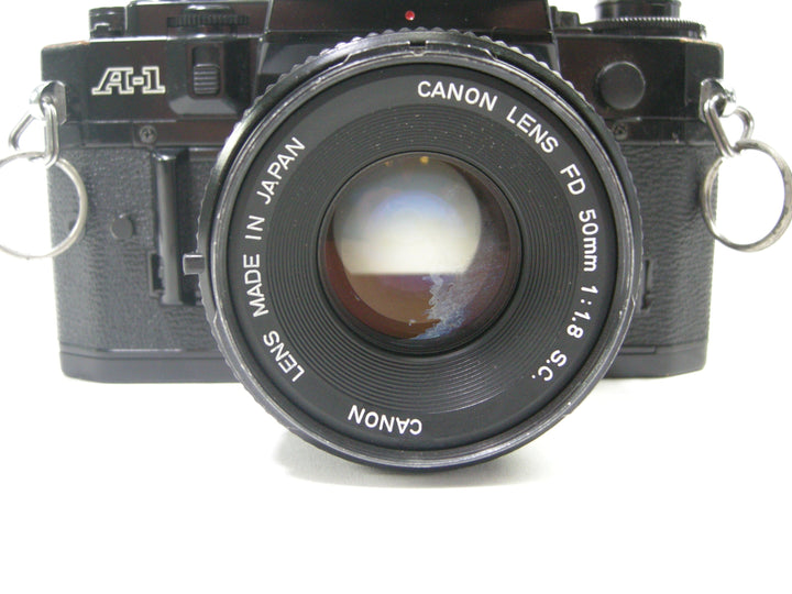 Canon A-1 35mm SLR w/50mm f1.8 S.C. 35mm Film Cameras - 35mm SLR Cameras - 35mm SLR Student Cameras Canon 2052871