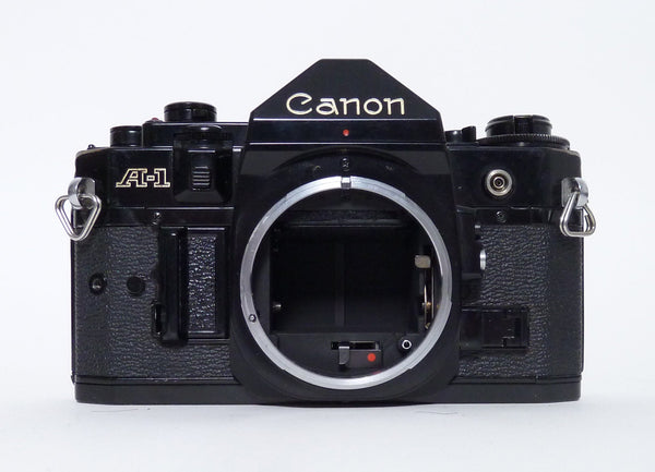 Canon A-1 Black Body - Parts Only 35mm Film Cameras - 35mm SLR Cameras Canon 633797