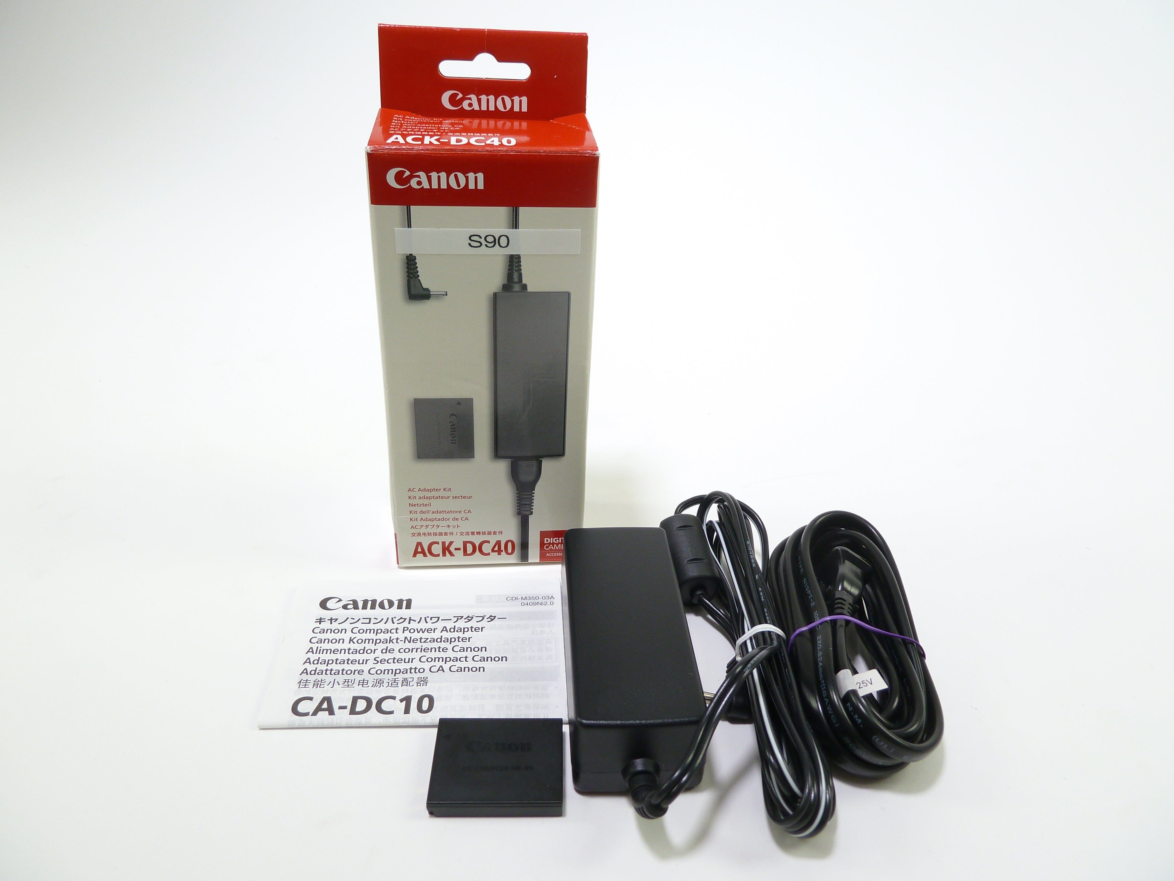 Canon AC Adapter Kit ACK-DC40 – Camera Exchange