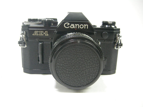 Canon AE-1 35mm SLR camera (Black) w/50mm f1.8 35mm Film Cameras - 35mm SLR Cameras - 35mm SLR Student Cameras Canon 4343309