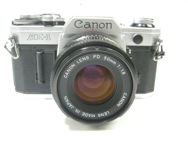 Canon AE-1 35mm SLR camera w/50mm f1.8 35mm Film Cameras - 35mm SLR Cameras - 35mm SLR Student Cameras Canon 1652404