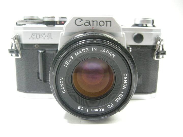 Canon AE-1 35mm SLR camera w/50mm f1.8 35mm Film Cameras - 35mm SLR Cameras - 35mm SLR Student Cameras Canon 2825320