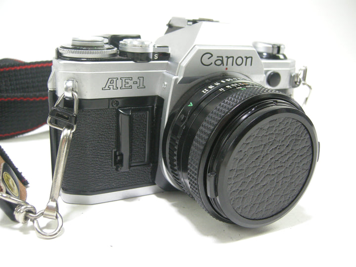 Canon AE-1 35mm SLR camera w/50mm f1.8 35mm Film Cameras - 35mm SLR Cameras - 35mm SLR Student Cameras Canon 2855540