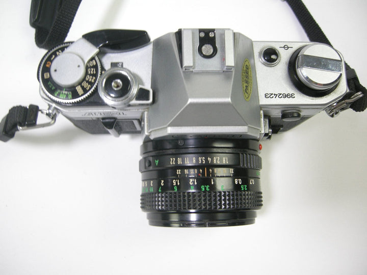 Canon AE-1 35mm SLR camera w/50mm f1.8 35mm Film Cameras - 35mm SLR Cameras - 35mm SLR Student Cameras Canon 3962423