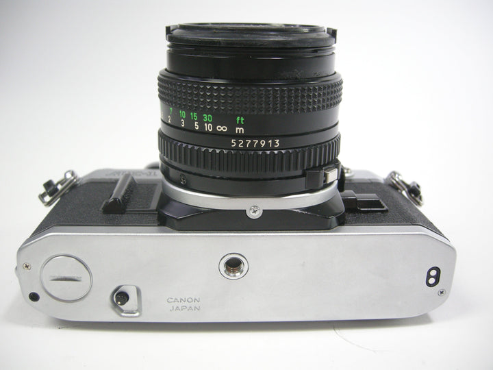 Canon AE-1 35mm SLR w/50mm f1.8 35mm Film Cameras - 35mm SLR Cameras - 35mm SLR Student Cameras Canon 2353344
