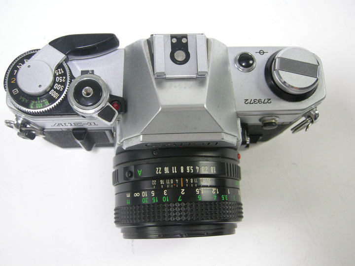 Canon AE-1 35mm SLR w/50mm f1.8 35mm Film Cameras - 35mm SLR Cameras - 35mm SLR Student Cameras Canon 279372